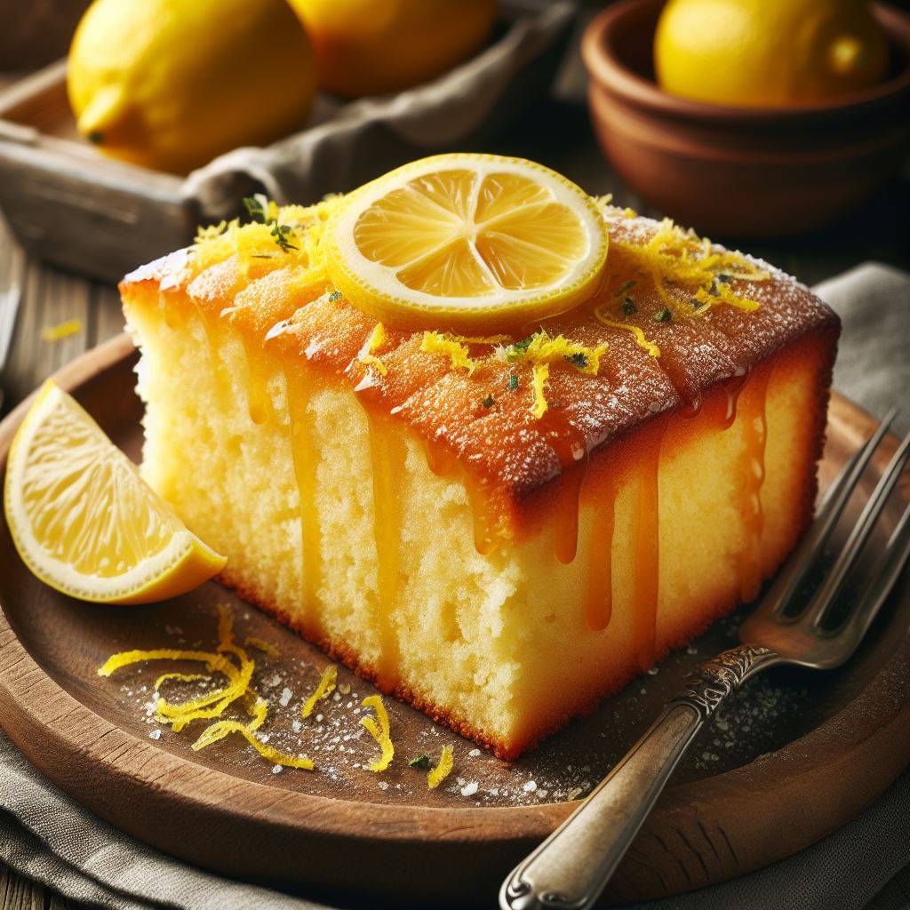 طرز تهیه ی کیک عصاره لیمو